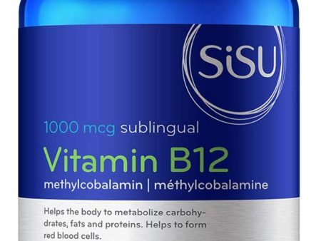 1000 mcg, vitamines B12 méthylcobalamine sublinguale - SiSu Discount