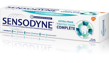 Sensodyne, dentifrice protection complète, extra-frais - Sensodyne For Cheap