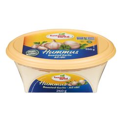 Hummus à l ail rôti - Fontaine Santé Sale