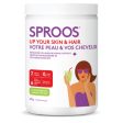 Sproos, cristaux pour boissons de collagène amélioré, agrume et thé vert - Sproos Supply