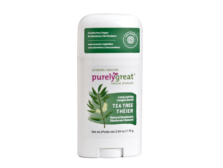 Déodorant naturel vegan au théier - Purely great Online Hot Sale