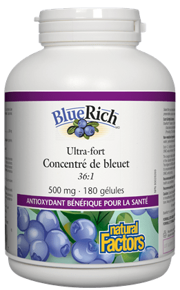 Concentré de bleuets ultra fort 36:1 - Natural Factors Hot on Sale