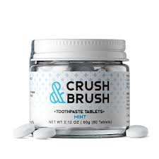 Crush Brush, comprimés de dentifrice, saveur menthe - Nelson naturals Cheap