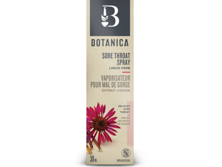 Botanica - Vaporisateur pour mal de gorge (extrait liquide à l’échinacée) - Botanica Fashion