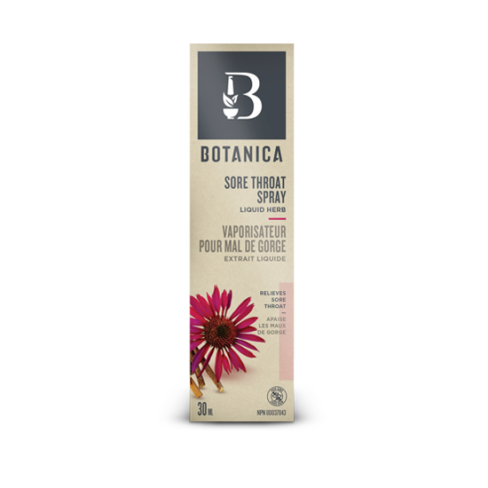 Botanica - Vaporisateur pour mal de gorge (extrait liquide à l’échinacée) - Botanica Fashion