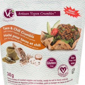 Haché pour tacos et chili avec des légumes grillés, lentilles et Quinoa - VG Gourmet on Sale