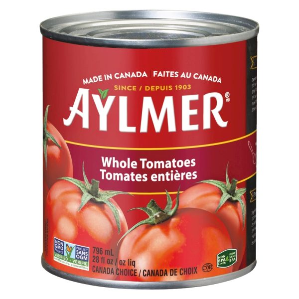 Tomates entières - Aylmer Supply