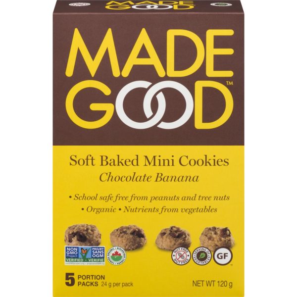 Soft Baked Mini Cookies Choco-banane - Made Good Online Hot Sale