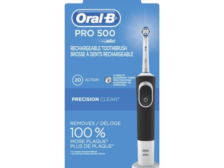 Oral-B, brosse à dents électrique rechargeable pro 500 - Oral-B For Cheap