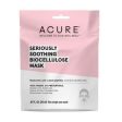 Masque en feuilles biocellulose Seriously Soothing - peaux normale à sensibles - Acure Sale