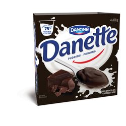 Pouding à saveur de chocolat noir, Danette - Danone Online now