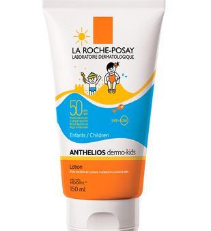 Lotion pour enfants ANTHELIOS dermo-kids FPS 50 - La Roche Posay Online