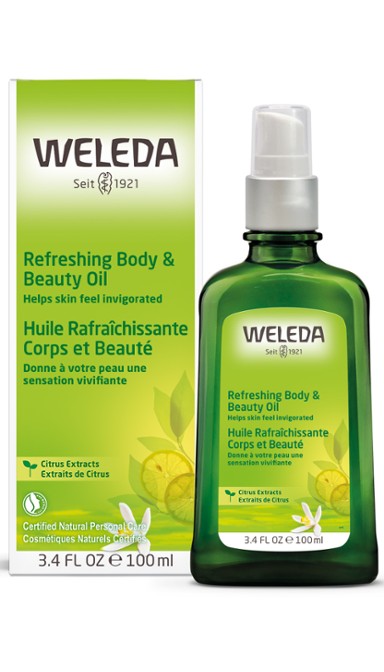 Huile rafraichissante à l extrait de citrus - Weleda For Cheap