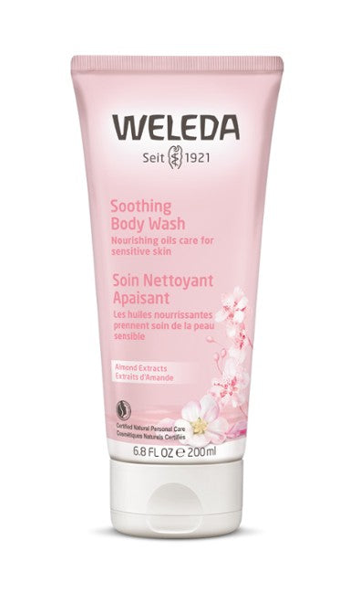 Crème de douche apaisante à l amande - Weleda Online now