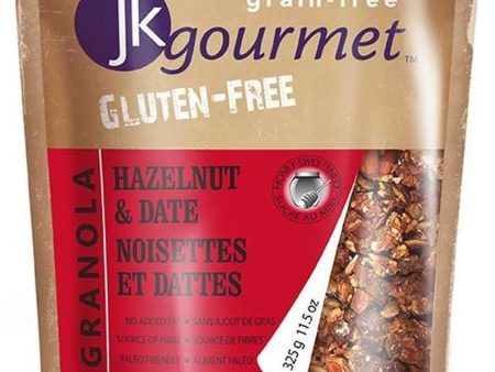 Granola au noisettes et dattes sans gluten - Jk gourmet Discount