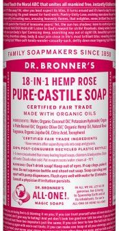 Savon de castille biologique parfum rose - Dr bronner s Hot on Sale