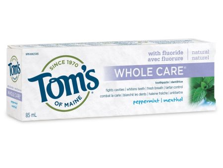 Tom s of maine, dentifrice naturel soins complet, menthol - Tom s of maine Online