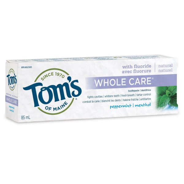 Tom s of maine, dentifrice naturel soins complet, menthol - Tom s of maine Online