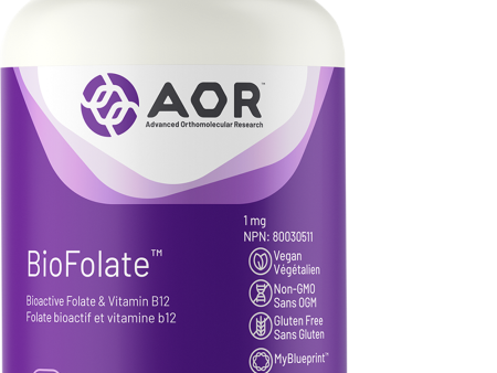 Biofolate - acide folique & vitamine B12 - AOR Discount