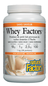 Proteines de petit lait de vaches nourries à l herbe - Whey Factors Sale