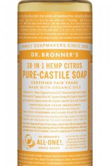 Savon de castille pur au agrumes - Dr bronner s Online now