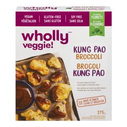 Fleurons de broccoli surgelés avec sauce kung pao - Wholly Veggie Online