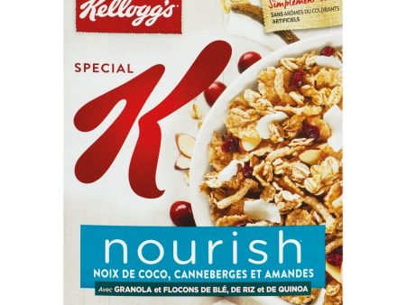 Céréales noix de coco canneberge et amandes - Kellogg s Special K Nourish Cheap