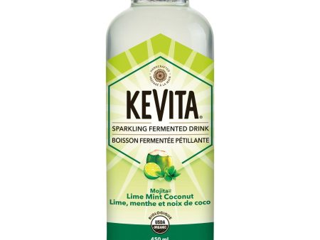 Boisson fermentée pétillante  aux arômes naturels (lime, menthe et noix de coco) - Kevita Sale