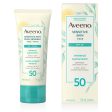 Écran solaire minéral pour le visage FPS 50 - peau sensible - Aveeno Cheap