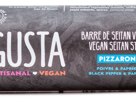 Barre de seitan végan pizzaroni au poivre et paprika - Gusta Supply