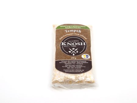 Tempeh frais et artisanal aux haricots mungo et graines de chanvre - Les aliments Knosh Fashion