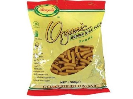 Pâtes de riz sauvage organique ( Penne, White) - Rizopia on Sale