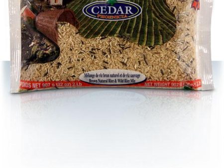 Mélange de riz brun naturel et sauvage - Cédar Fashion