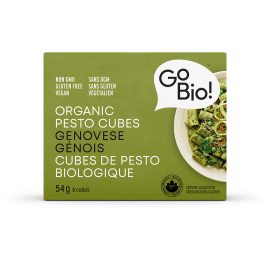 Cubes de pesto biologique génois  (sans ogm, sans gluten, vegan) - Go Bio! Supply