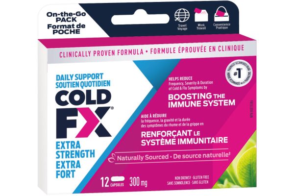 Cold Fx extra fort, renforcement du système immunitaire - Cold FX Online Sale