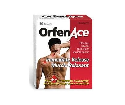 OrfenAce Relaxant musculaire à libération immédiate - OrfenAce Fashion