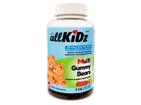 allKidz, oursons en gelée multivitaminés fruits assortis - allKidz Online