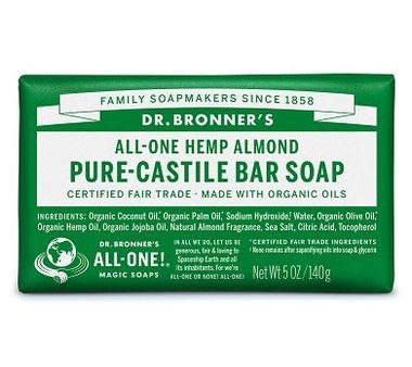 Savon en barre de castille pur - Amandes - Dr Bronner s Online Hot Sale