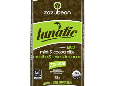 Chocolat noir bio, vegan aux fèves de cacao et à la menthe 73 % de cacao - Zazubean Online Sale