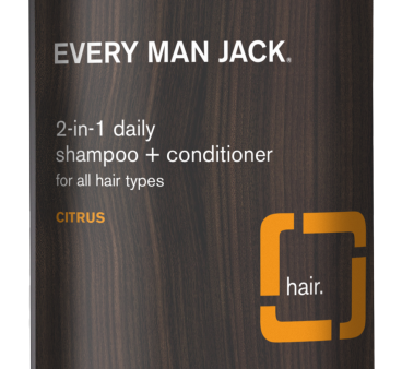 Every man jack, shampoing et revitalisant quotidien 2 en 1, agrumes - Every man jack Online now