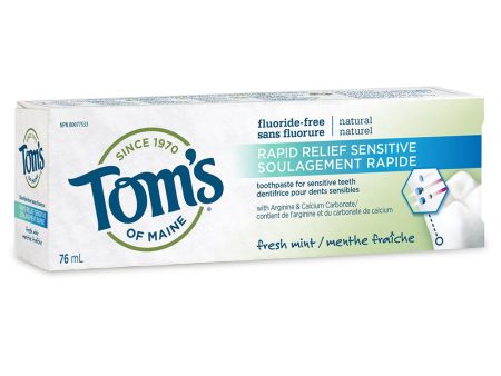 Dentifrice pour dents sensible menthe fraîche - Tom s of maine For Cheap