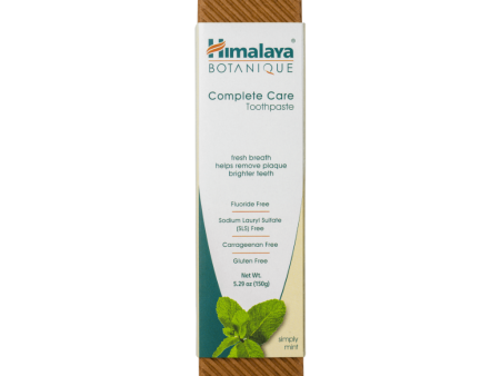 Dentifrice soins complets, sans fluoride, sans gluten - Himalaya botanique Supply