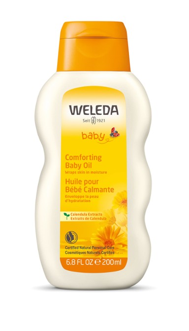 Weleda, huile calmante pour bébé, extrait de calendula - Weleda Supply