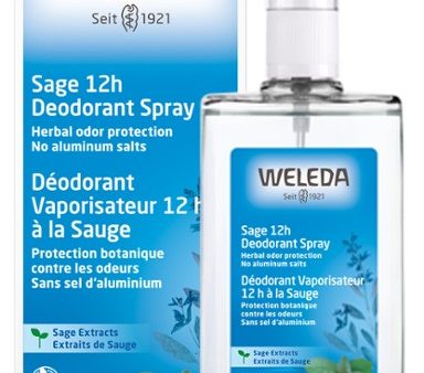 Déodorant vaporisateur 12h à la sauge - Weleda Online Hot Sale