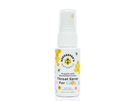 Vaporisateur pour la gorge pour les enfants, propolis avec miel - Beekeeper s Naturals Discount