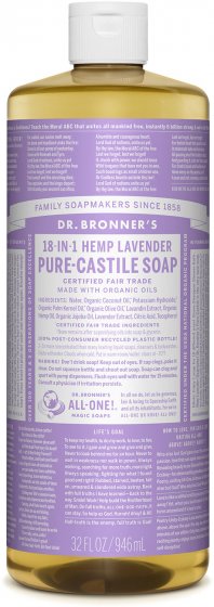 Savon biologique de castille pur à la lavande - Dr bronner s Sale