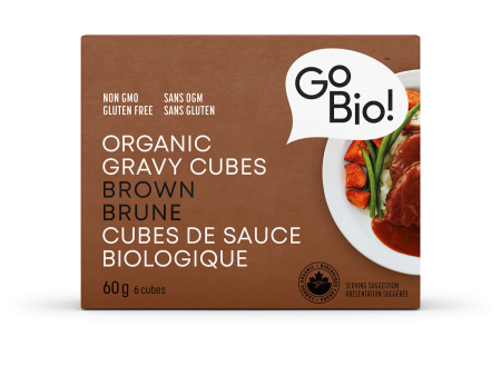 Cubes de sauce biologique brune (sans gluten, sans ogm) - Go Bio! Supply