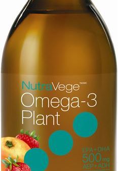 Omega 3 plant 500 mg - saveur fraise - NutraVege For Discount