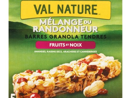 Barres granola tendres fruits et noix - Val Nature on Sale