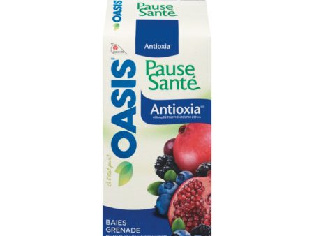 Jus collection Pause Santé Baies et grenades antioxia - Oasis Cheap